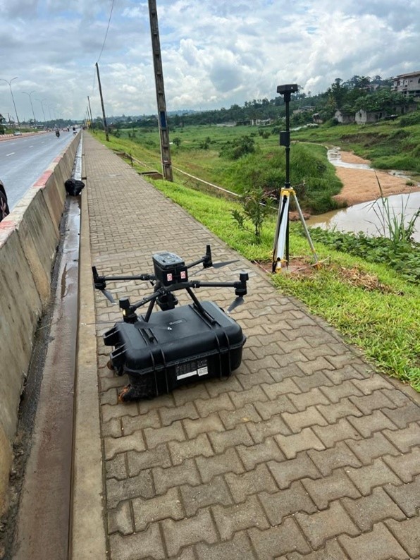 Études topographiques – Adduction en Eau Potable d'Azaguié (≈20 km) - Vue principale