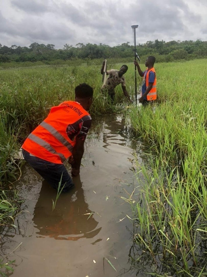 État des lieux topographique – Azaguié (≈200 ha) - Vue principale