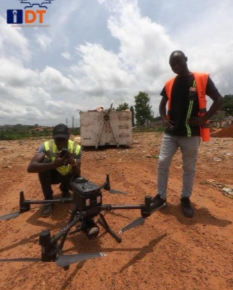 Études topographiques – Aménagement du parking GESCO (188 ha) – Abidjan - Vue principale