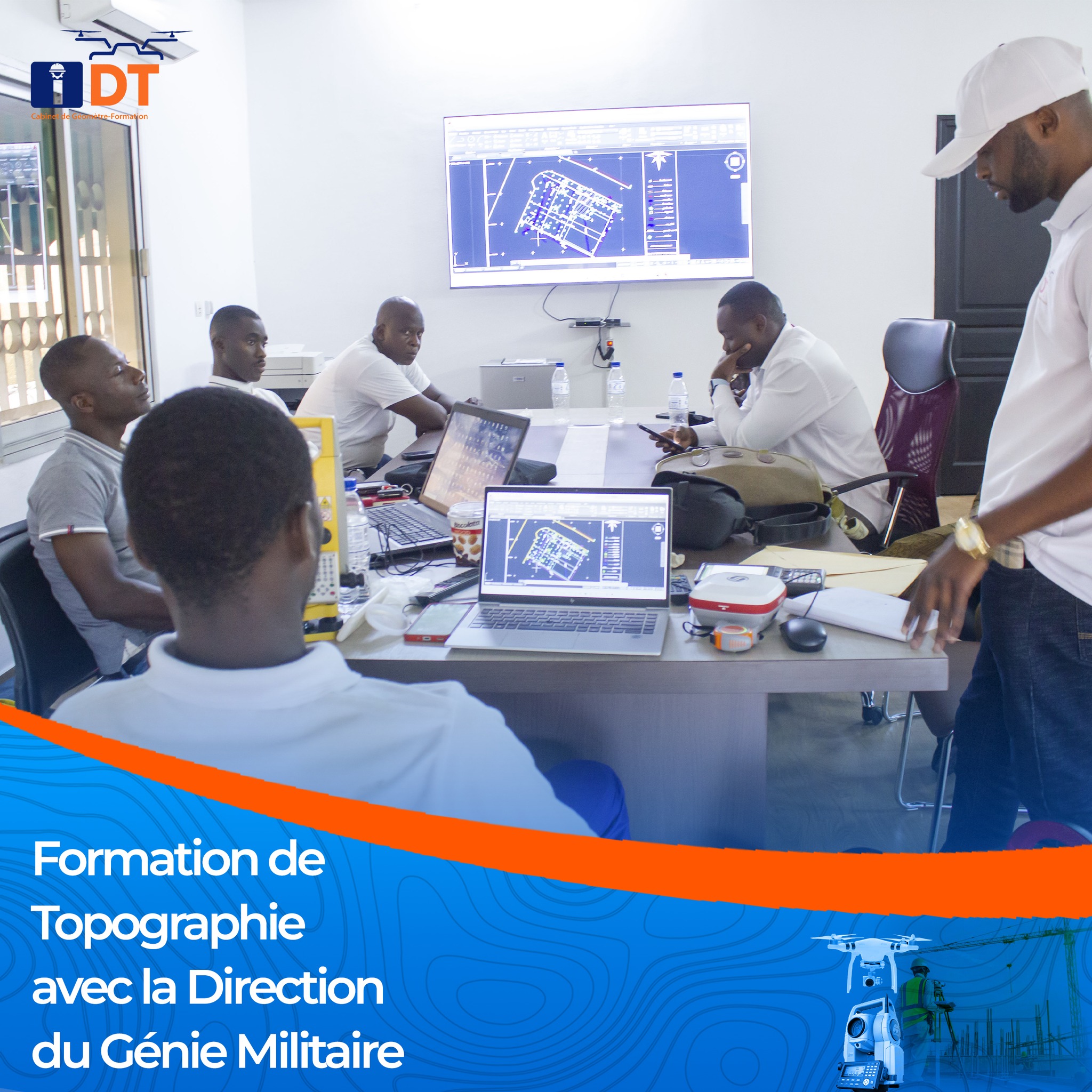 Session de formation pratique Idrones Technologies