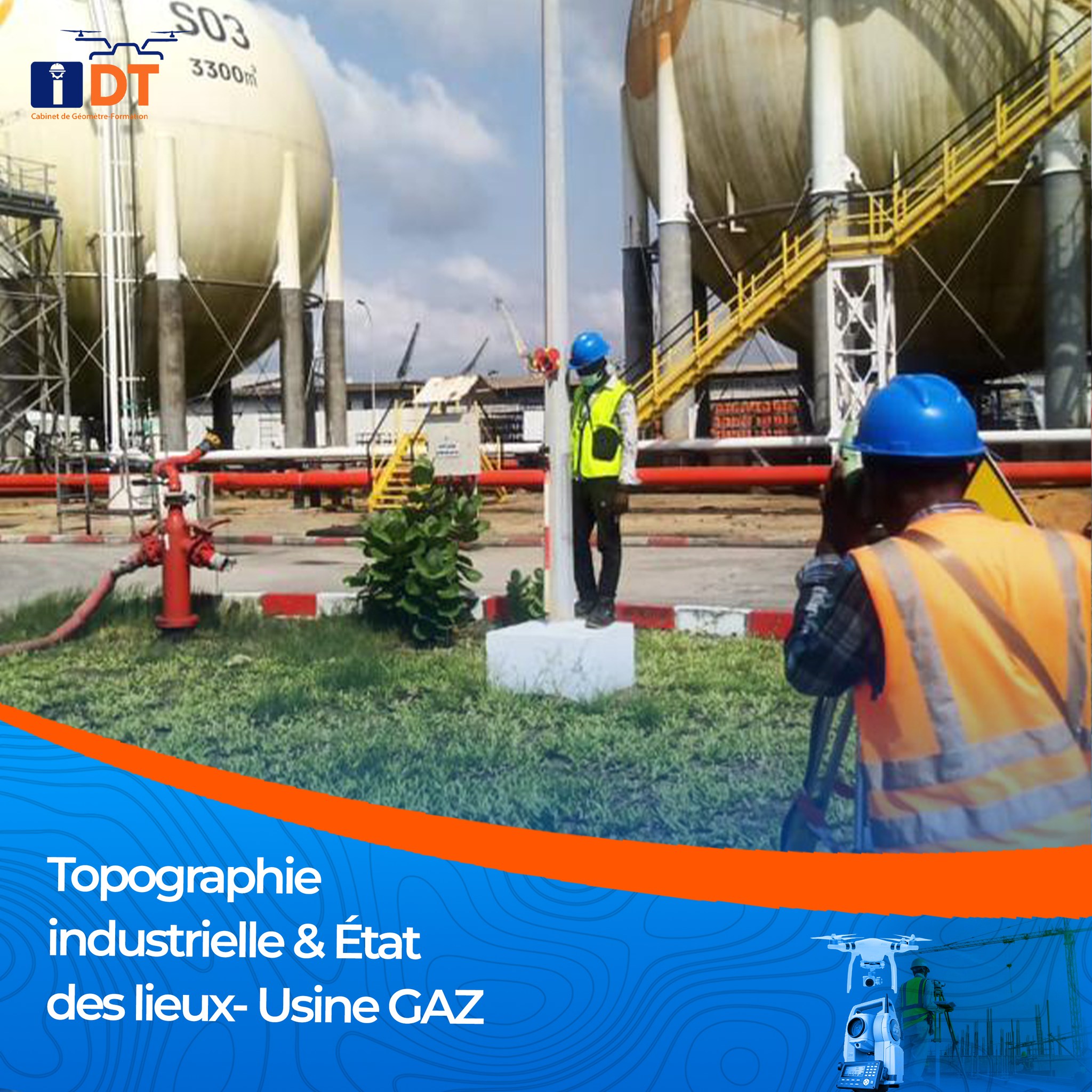 Interventions en environnement technique - Idrones Technologies